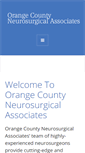 Mobile Screenshot of ocneurosurgery.com
